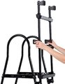 Schody k bazénu pool ladder Exit Toys pre výšku 91 - 107 cm kovový rám protišmykové čierne