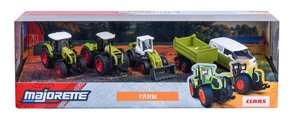 Autíčka farmárske Farm Vehicle Gift Pack Majorette kovové sada 5 druhov v darčekovom balení dĺžka 7,5 cm 1:64 cm