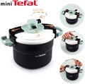 Tlakový hrniec Tefal Clipso Pressure Cooker Smoby s otváracím systémom šedo-olivový