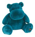 Plyšový hrošík Hip'Pop Histoire d’ Ours modrý 40 cm od 0 mes