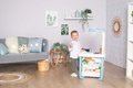 Kuchynka elektronická Bon Appetit Kitchen Smoby s kávovarom a chladnička s rúrou na pečenie 23 doplnkov 96 cm výška/49 cm pult