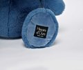 Plyšový hrošík Hip'Blue Histoire d’ Ours modrý 25 cm od 0 mes
