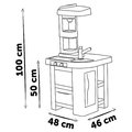 Kuchynka elektronická Tefal Studio Kitchen 360° Smoby s realistickými zvukmi 27 doplnkov 100 cm výška