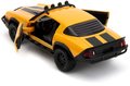 Autíčko Chevrolet Camaro 1977 Bumblebee Transformers T7 Jada kovové s otvárateľnými dverami 1:32