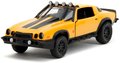 Autíčko Chevrolet Camaro 1977 Bumblebee Transformers T7 Jada kovové s otvárateľnými dverami 1:32
