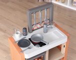 Kuchynka Vanilla Kitchen Smoby s 11 doplnkami s výškou pracovnej dosky 51 cm