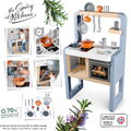 Kuchynka elektronická Rosemary Kitchen Smoby so zvukom 19 doplnkov s výškou pracovnej dosky 51 cm