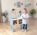 Kuchynka elektronická Rosemary Kitchen Smoby so zvukom 19 doplnkov s výškou pracovnej dosky 51 cm
