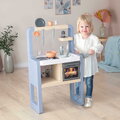 Kuchynka elektronická Rosemary Kitchen Smoby so zvukom 19 doplnkov s výškou pracovnej dosky 51 cm