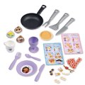 Kuchynka v kufríku Gabby Kitchen Smoby prenosná so 16 doplnkami a kartičky s receptami