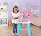 Kuchynka v kufríku Gabby Kitchen Smoby prenosná so 16 doplnkami a kartičky s receptami