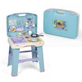 Kuchynka v kufríku Stitch Kitchen Smoby prenosná s 20 doplnkami a kuchynským náradím