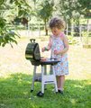 Grill Barbecue Smoby s mechanickými funkciami a zvukom a 18 doplnkami 73 cm výška