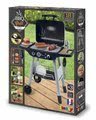 Grill Barbecue Smoby s mechanickými funkciami a zvukom a 18 doplnkami 73 cm výška