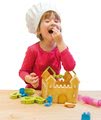 Hravá kuchárka Chef Smoby Perníková chalúpka s receptami a formami na pečenie od 5 rokov