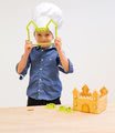 Hravá kuchárka Chef Smoby Perníková chalúpka s receptami a formami na pečenie od 5 rokov