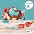 Hravá kuchárka s receptami a formami Chef Cake Pops Factory Smoby na výrobu lízaniek a čokoládových bonbónov s doplnkami od 5 rokov