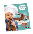 Hravá kuchárka s receptami a formami Chef Cake Pops Factory Smoby na výrobu lízaniek a čokoládových bonbónov s doplnkami od 5 rokov