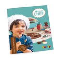 Hravá kuchárka s receptami Chef Chocolate Factory Smoby na výrobu čokoládových bonbónov s doplnkami od 5 rokov