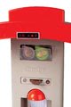 Kuchynka skladacia elektronická Tefal Opencook Bubble Smoby červená so zvukom magickým bublaním a kávovarom a 24 doplnkov