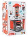 Kuchynka skladacia elektronická Tefal Opencook Smoby červená s kávovarom a chladničkou a 22 doplnkov