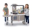 Kuchynka elektronická s nastaviteľnou výškou Tefal Evolutive Kitchen Smoby s bublajúcou vodou a funkčnými spotrebičmi 40 doplnkov 101 cm výška/51 cm p