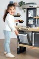 Kuchynka elektronická s nastaviteľnou výškou Tefal Evolutive New Kitchen Smoby so zvukovým sporákom a funkčnými spotrebičmi a 31 doplnkov