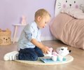 Čajová súprava na tácke Gabby Tea Set Smoby s dvoma šálkami 8 doplnkov