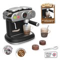Kávovar elektronický Espresso Coffee Machine Smoby s realistickým zvukom a svetlom s magickými šálkami 7 doplnkov
