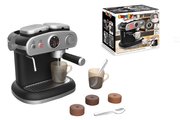 Kávovar elektronický Espresso Coffee Machine Smoby s realistickým zvukom a svetlom s magickými šálkami 7 doplnkov