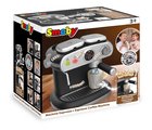 Kávovar elektronický Espresso Coffee Machine Smoby s realistickým zvukom a svetlom s magickými šálkami 7 doplnkov