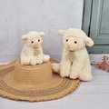 Plyšová ovečka Lamb Vintage À Campagne Histoire d’ Ours v darčekovom balení béžová 30 cm od 0 mes