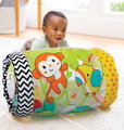 Nafukovací valec Džungľa Jungle Peek & Roll Infantino s rolničkami od 6 mes INF315003-01