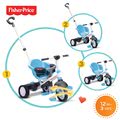 Trojkolka Fisher-Price Charm Touch Steering smarTrike modrá od 12 mes