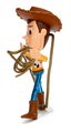 Figúrka zberateľská Woody Pixar Jada kovová výška 10 cm