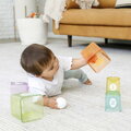 Skladacia veža Cups & Ball Learning Set Infantino s téglikmi a loptičkami od 6 mes INF315206-02