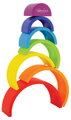 Skladačka dúha Magic Rainbow Stacker Infantino 7 dielna od 12 mes INF315280-01