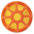 Silikónové hryzátko Pomaranč Soothing Silicone Teether Orange Infantino oranžové od 0 mes INF315305-01