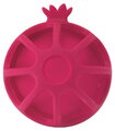 Silikónové hryzátko Granátové jablko Soothing Silicone Teether Pomegranate Infantino červené od 0 mes INF315306-01