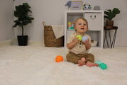 Senzorické loptičky s textúrami Super SoftTextured Multi Ball Set Infantino 6 farebných loptičiek od 6 mes INF315362