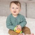 Hryzátko Handy Dandy Teething Mitt Carrot Silicone Infantino silikónové od 0 mes INF316732