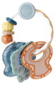 Hrkálka s hryzátkami Kľúče Cool & Chew Teether Keys Muted Color Infantino vhodná do chladničky od 0 mes