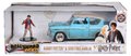 Autíčko Ford Anglia 1959 s figúrkou Harry Potter Jada kovové s otvárateľnými dverami dĺžka 19 cm 1:24