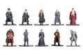 Stavebnica Chrabromilská veža s 10 figúrkami Harry Potter Gryffindor Tower Jada s otvárateľnými dverami 29 dielov s nálepkami od 5 rokov