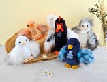 Plyšová sliepočka Chick À la Campagne Histoire d’ Ours rôzne farby 15 cm od 0 mes