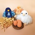 Plyšová sliepočka Chick À la Campagne Histoire d’ Ours rôzne farby 15 cm od 0 mes
