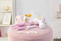 Kozmetická taštička Disney Princess Beauty Bag Smoby so sušičom na vlasy a 5 doplnkov