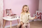 Kozmetický kufrík s kaderníctvom My Beauty Vanity 3v1 Smoby a nechtové štúdio s 13 doplnkami