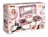 Kozmetický kufrík s kaderníctvom My Beauty Vanity 3v1 Smoby a nechtové štúdio s 13 doplnkami