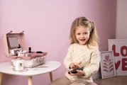 Kozmetický kufrík s kaderníctvom My Beauty Vanity 3v1 Smoby a nechtové štúdio s 13 doplnkami